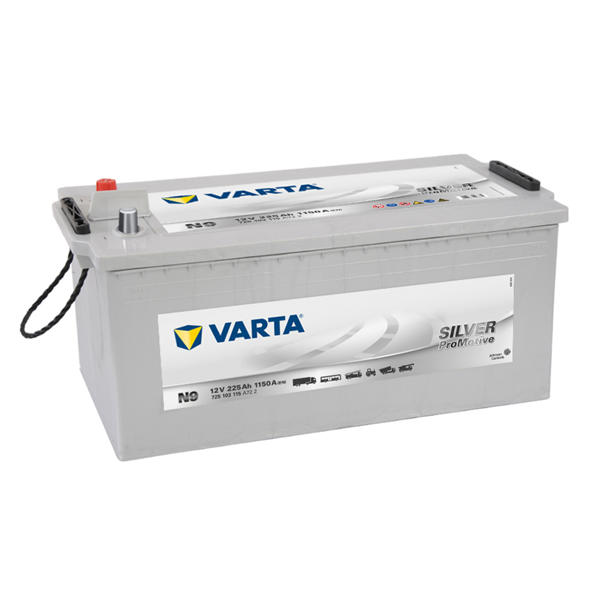 Акумулятор Varta 225 Aг 12В PROmotive Silver N9 (3)