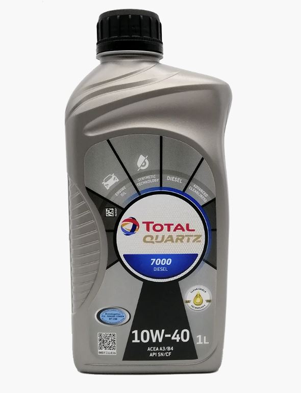 Моторна олива Total Quartz Diesel 7000 10W-40 1л