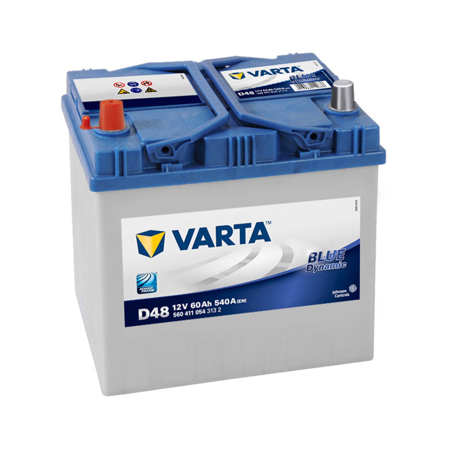 Акумулятор Varta 60 Aг 12В Blue Dynamic D48 (1)