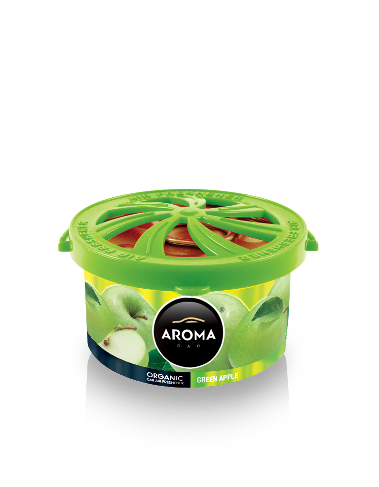 Ароматизатор повітря під сидіння Aroma Car Organic Green Apple 40гр