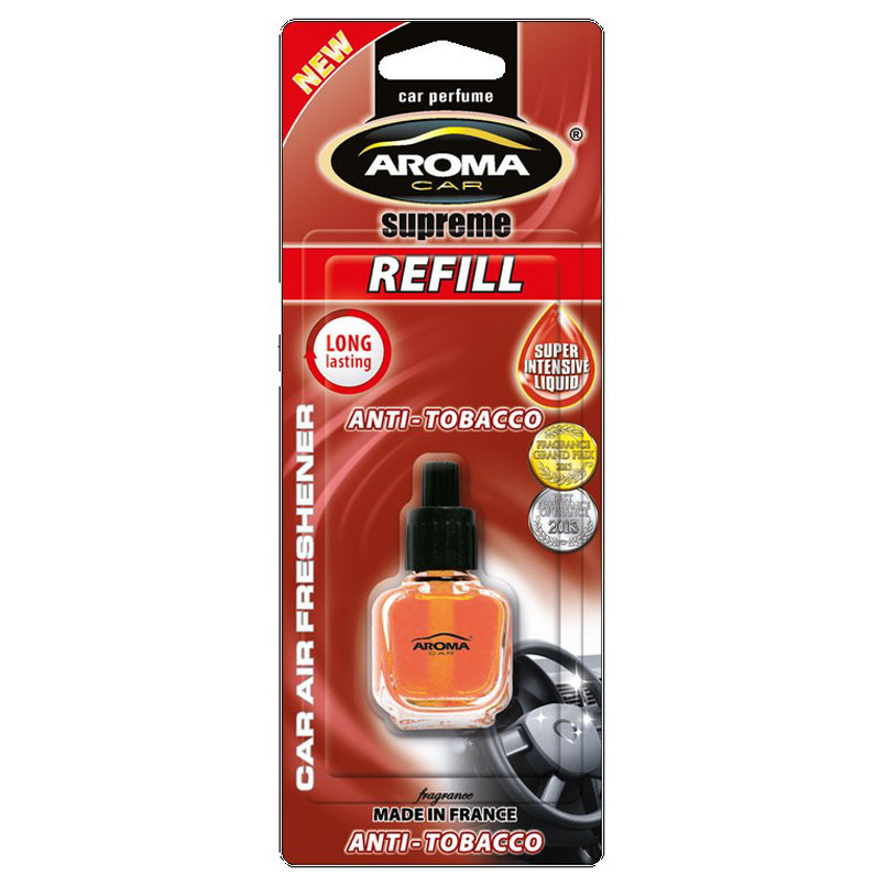 Змінний флакон для ароматизатора повітря Aroma Car Supreme Refill Anti Tobacco