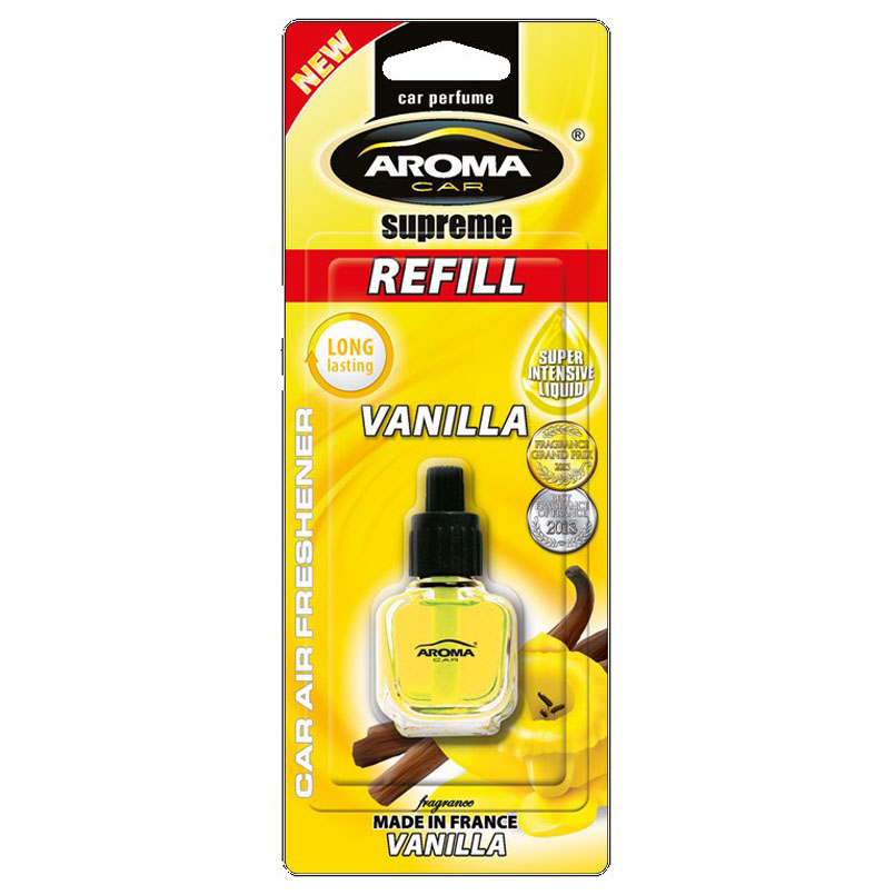 Змінний флакон для ароматизатора повітря Aroma Car Supreme Refill Vanilla