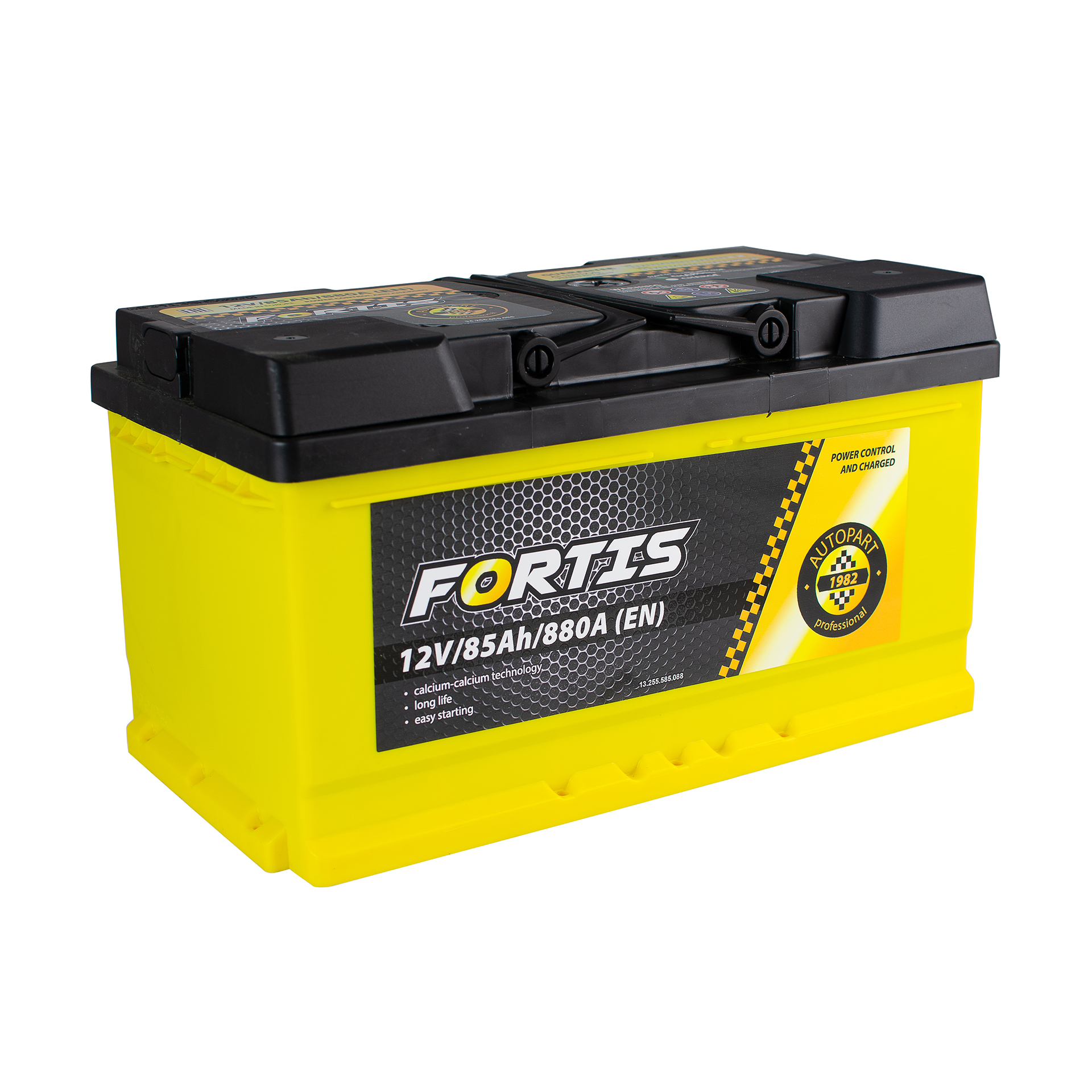 Акумулятор Fortis 85 Aг 12В SB_низький Euro (0)