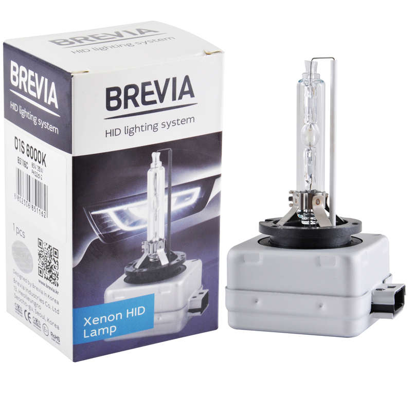 Ксенонова лампа Brevia D1S 6000K 35W 85116 (1 шт.)