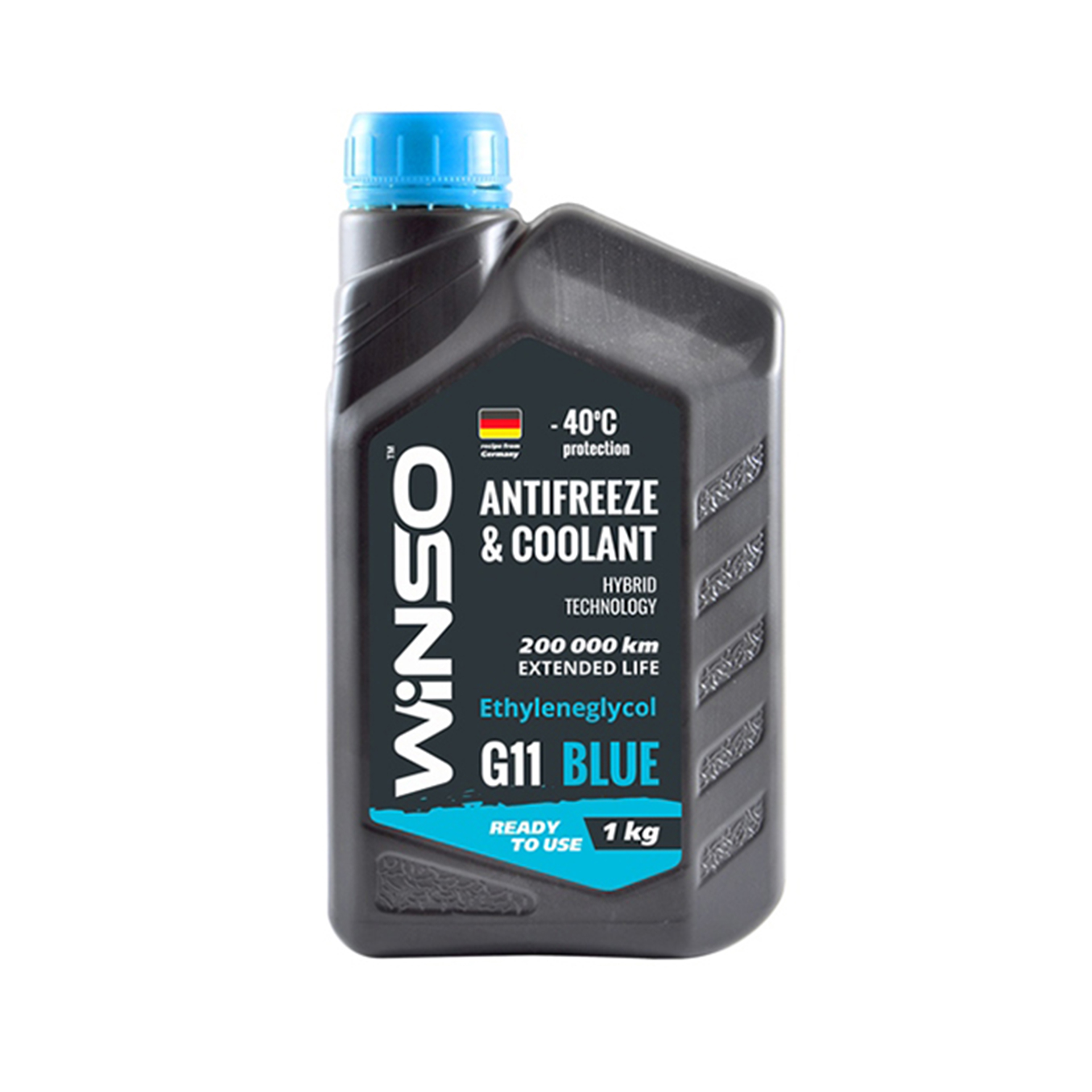 Антифриз готовий до використання Antifreeze Winso G11 1кг (Синій)