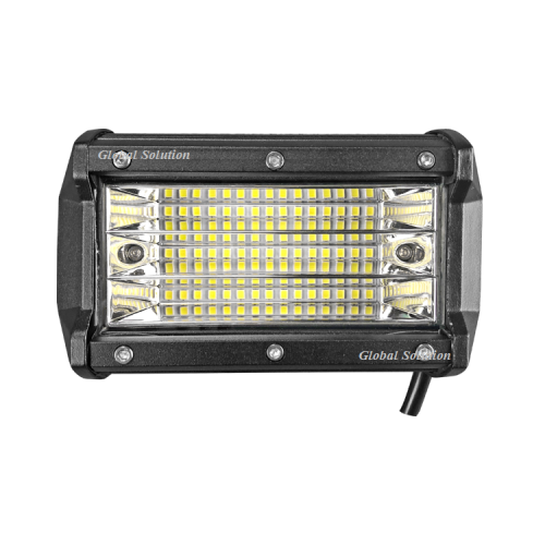 Додаткова cвітлодіодна LED фара/прожектор GS 80720 2W 3030 24 SMD 135x85x65мм (Дальнє світло)