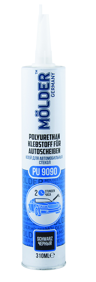 Клей для автомобільного скла Molder Polyuretan Klebstoff Fur Autoscheiben 310мл (Чорний)