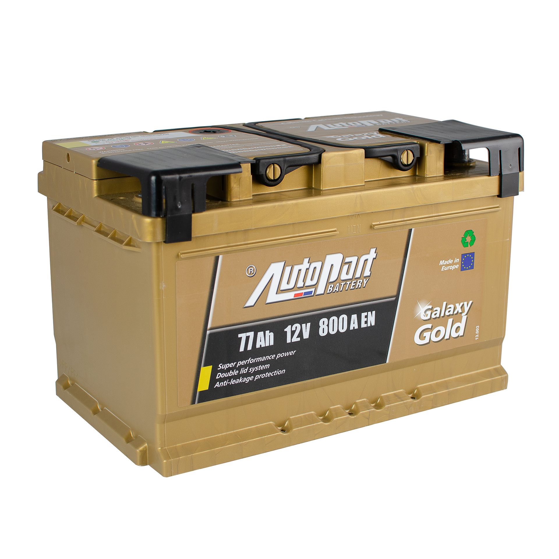 Акумулятор Autopart 77 Aг 12В Galaxy Gold Ca-Ca (0)