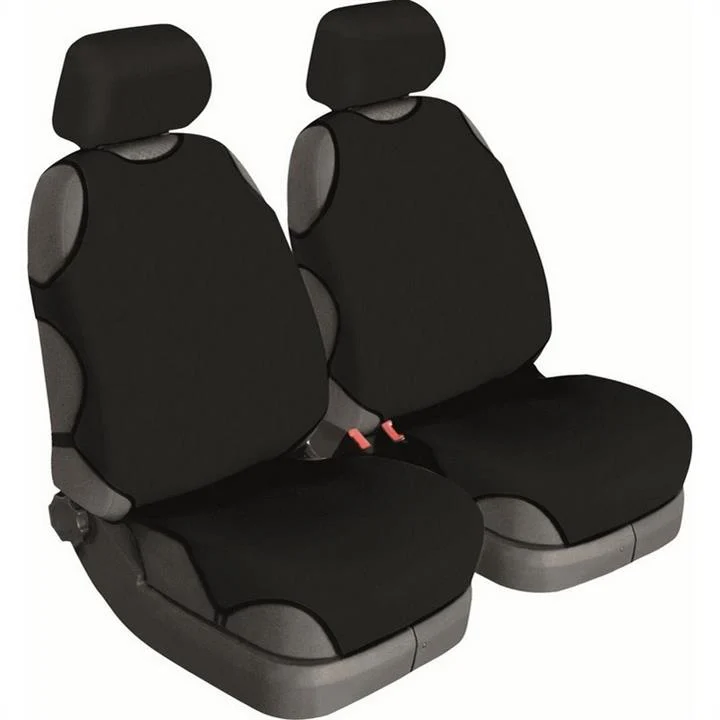 Автомобільні чохли-майки на передні сидіння універсальні Beltex Delux 2шт чорний 12210