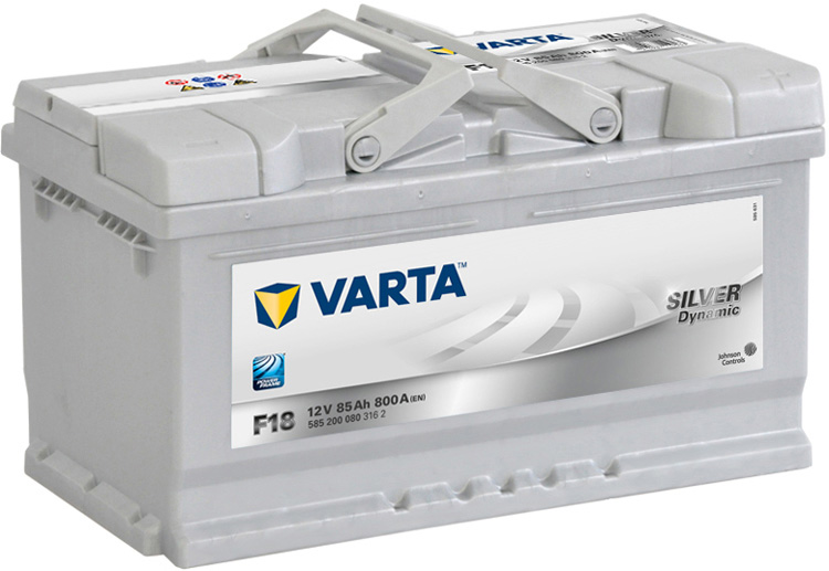 Акумулятор Varta 85 Aг 12В Silver Dynamic F18 (0)