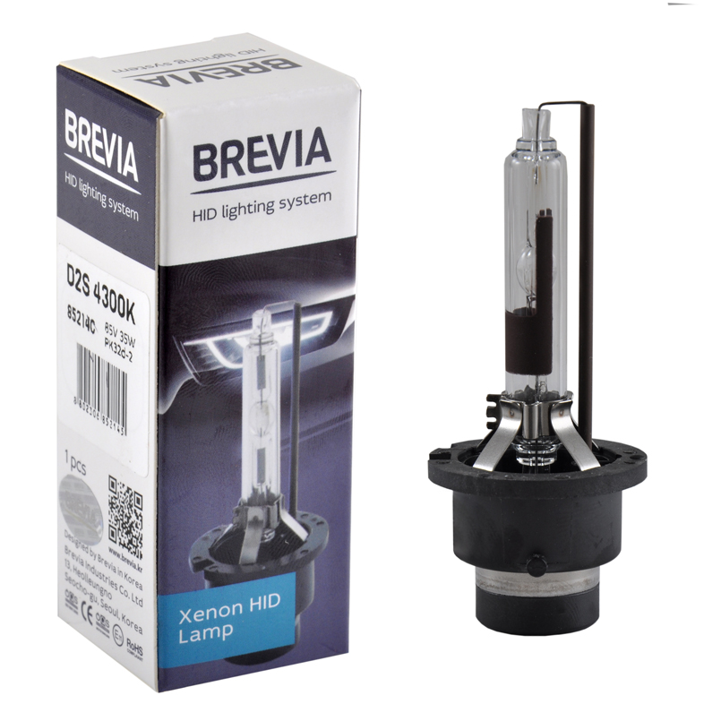 Ксенонова лампа Brevia D2S 4300K 35W 85214С (1 шт.)