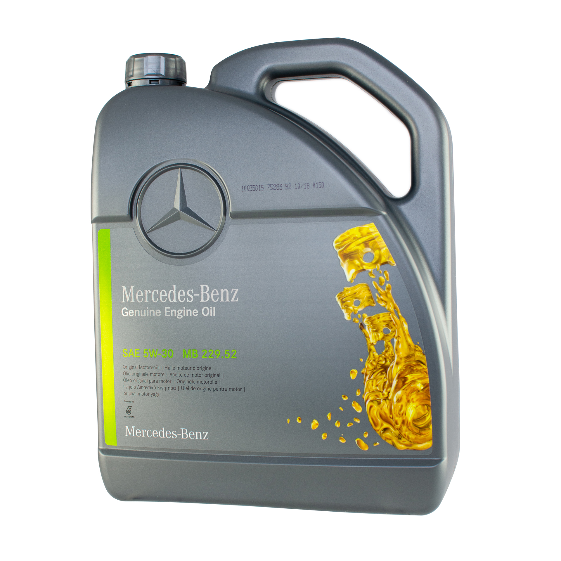 Моторна олива Mercedes Synthetic Engine Oil MB229.52 5W-30 5л