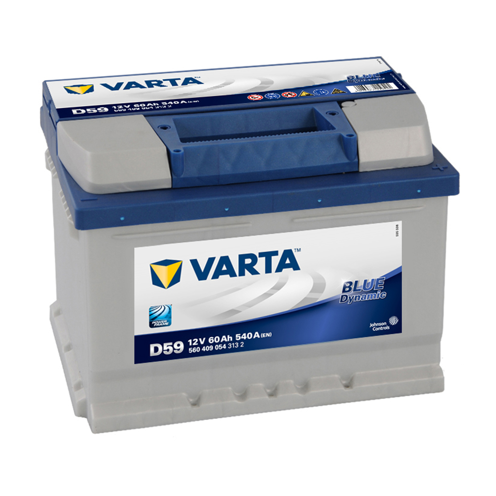 Акумулятор Varta 60 Aг 12В Blue Dynamic D59 (0)