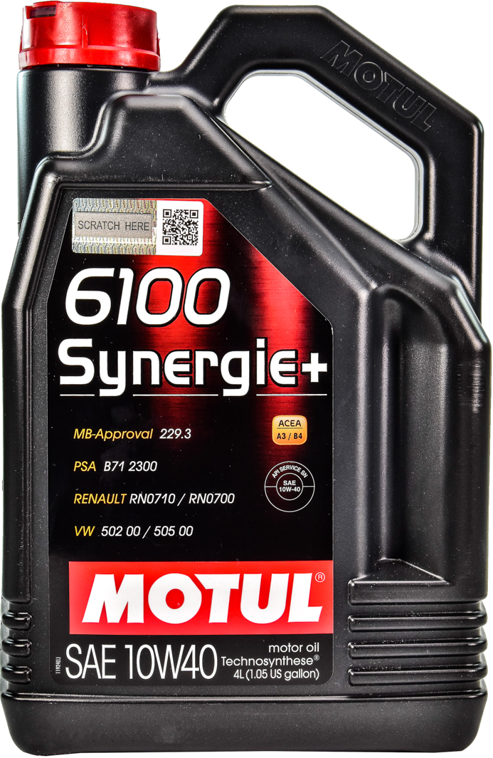 Моторна олива Motul SYN-nergie + SAE 6100 10W-40 4л