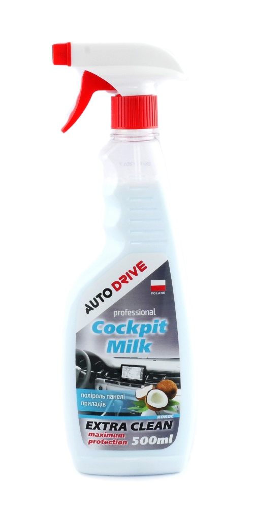 Поліроль-молочко Auto Drive Cockpit Milk (Кокос) 500мл