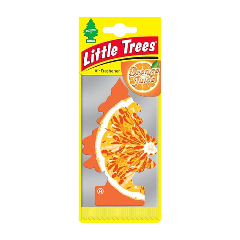 Ароматизатор повітря сухий листочок Wunder-Baum Little Trees Orange Juice