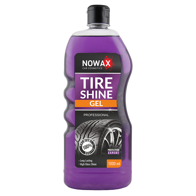 Чорнитель і блиск для шин Nowax Tyre Shine GEL 1л