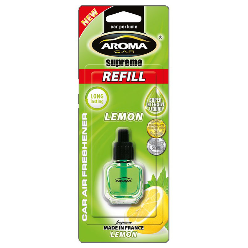 Змінний флакон для ароматизатора повітря Aroma Car Supreme Refill Lemon