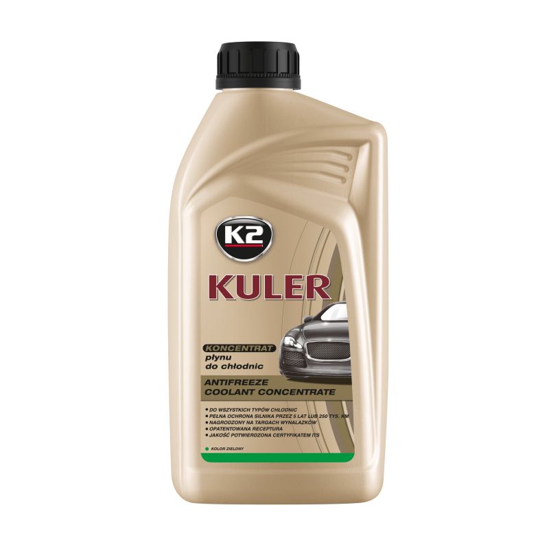Антифриз K2 Turbo Kuler G11 -35°C 1л (Зелений)