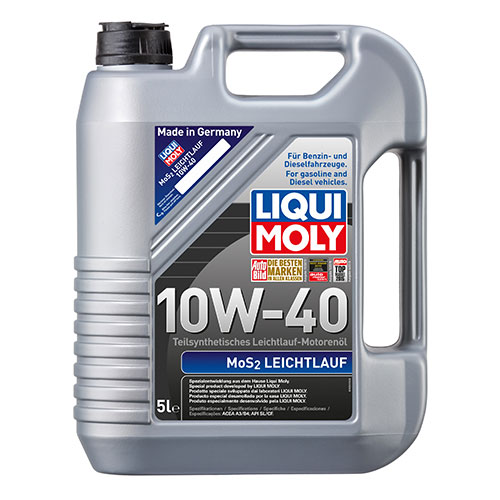 Моторна олива Liqui Moly MoS2 Leichtlauf 10W-40 5л