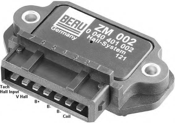 Коммутатор, система зажигания BERU ZM002