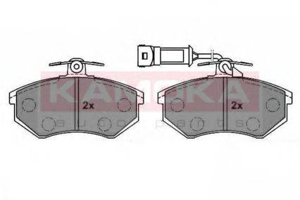 Комплект тормозных колодок, дисковый тормоз KAMOKA JQ1011908
