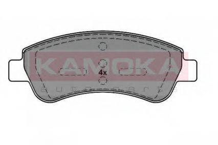 Комплект тормозных колодок, дисковый тормоз KAMOKA JQ1012798