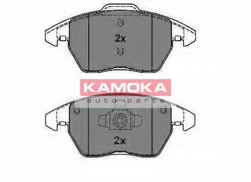 Комплект тормозных колодок, дисковый тормоз KAMOKA JQ1013456