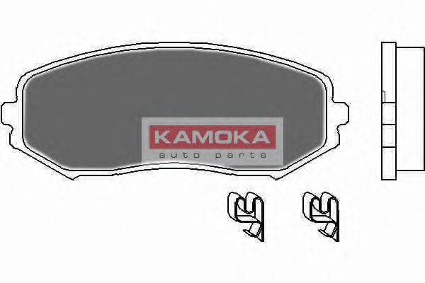 Комплект тормозных колодок, дисковый тормоз KAMOKA JQ1018120