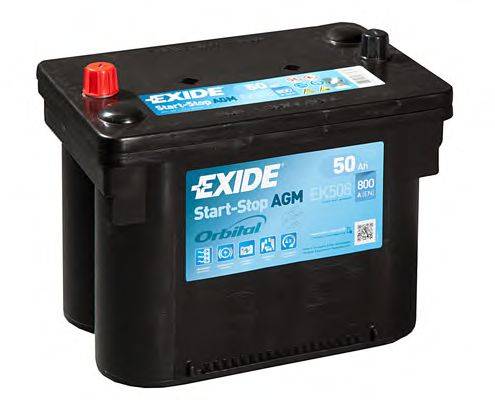Стартерная аккумуляторная батарея; Стартерная аккумуляторная батарея EXIDE EK508