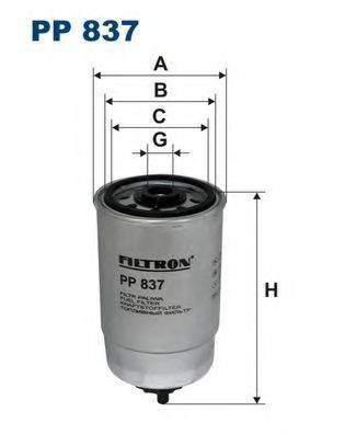 Топливный фильтр FILTRON PP837