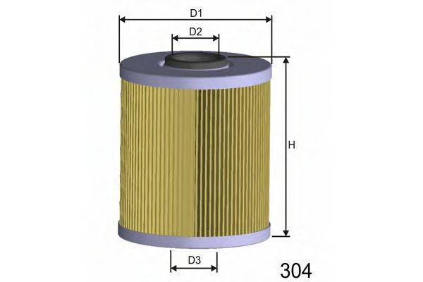 Топливный фильтр MISFAT F106