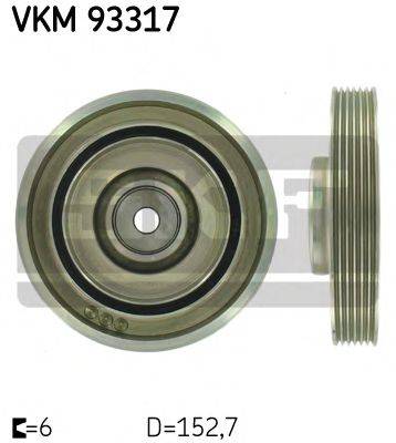 Ременный шкив, коленчатый вал SKF VKM 93317