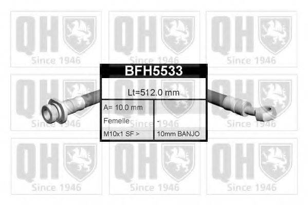 Тормозной шланг QUINTON HAZELL BFH5533