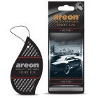 Ароматизатор повітря сухий листочок Areon Sport Lux Silver