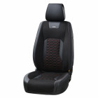 Автомобільні 3D чохли на передні сидіння універсальні Beltex Montana Black/Red 2шт.