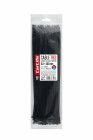 Пластикові стяжки-хомути CarLife 3.6x300 100шт чорні