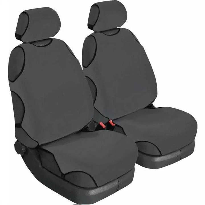 Автомобільні чохли-майки на передні сидіння універсальні Beltex Polo 2шт графіт 15510