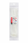 Пластикові стяжки-хомути CarLife 4.8x350 100шт білі