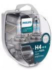 Галогенна автолампа Philips H4 X-treme Vision PRO150 + 150%  60/55W 12В P43t 12342XVPS2 2шт