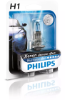 Галогенна автолампа Philips H1 55W 12В P14.5s Blue Vision Ultra (Xenon Effect) 12258BVUB1