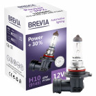 Галогенна автолампа Brevia H10 (9145) 12В 45W PY20d Power +30% CP