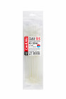 Пластикові стяжки-хомути CarLife 4.8x250 100шт білі