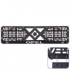 Рамка номерного знаку Vitol об`ємні букви Opel
