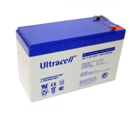 Акумулятор Ultracell 7 Аг 12В стаціонарний
