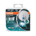 Комплект галогенних ламп Osram H8 12В 35W PGJ19-1 Cool Blue Intense Next Gen +100% 2шт.
