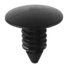 Кріплення обшивки (капот, крило, багажник, бампер,) один капелюшок типу ялинка  круглий чорний, шт