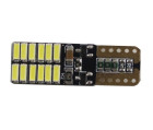 Світлодіодна автолампа LED Solution T10 24SMD (4014) жовтий\драйвер\обманка W5W 12В 10249