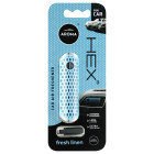 Ароматизатор повітря на дефлектор Aroma Car HEX Fresh 10гр Linen