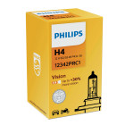 Галогенна автолампа Philips H4 60/55W 12В P43t-38 Premium 30% 12342PRC1